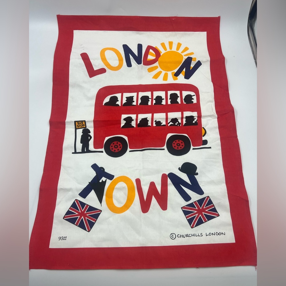 London Town Tapestry Wall Hanging Churchill 28 X 20 Inch